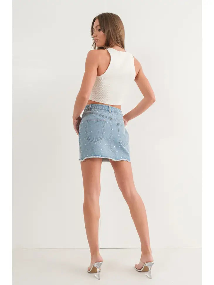 Alison Swirl Hem Tank