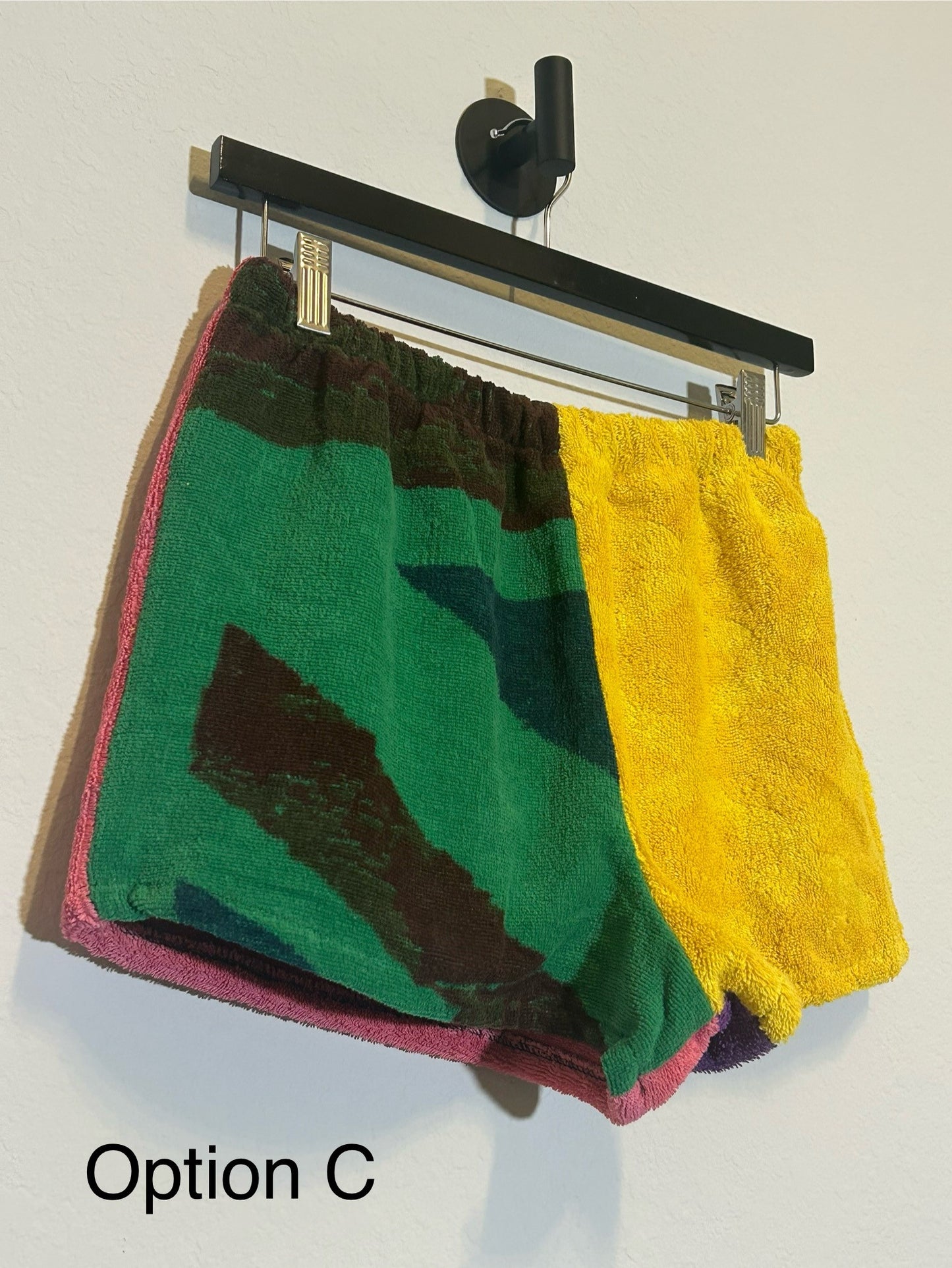Recycled Towel Shorts (Sizes Small/Medium)
