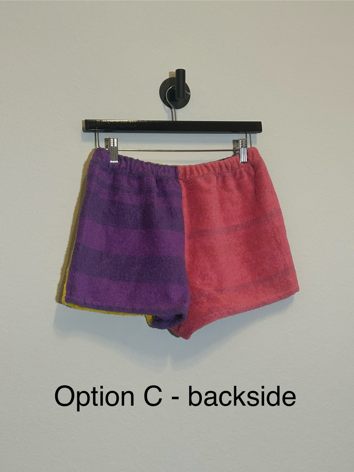 Recycled Towel Shorts (Sizes Small/Medium)