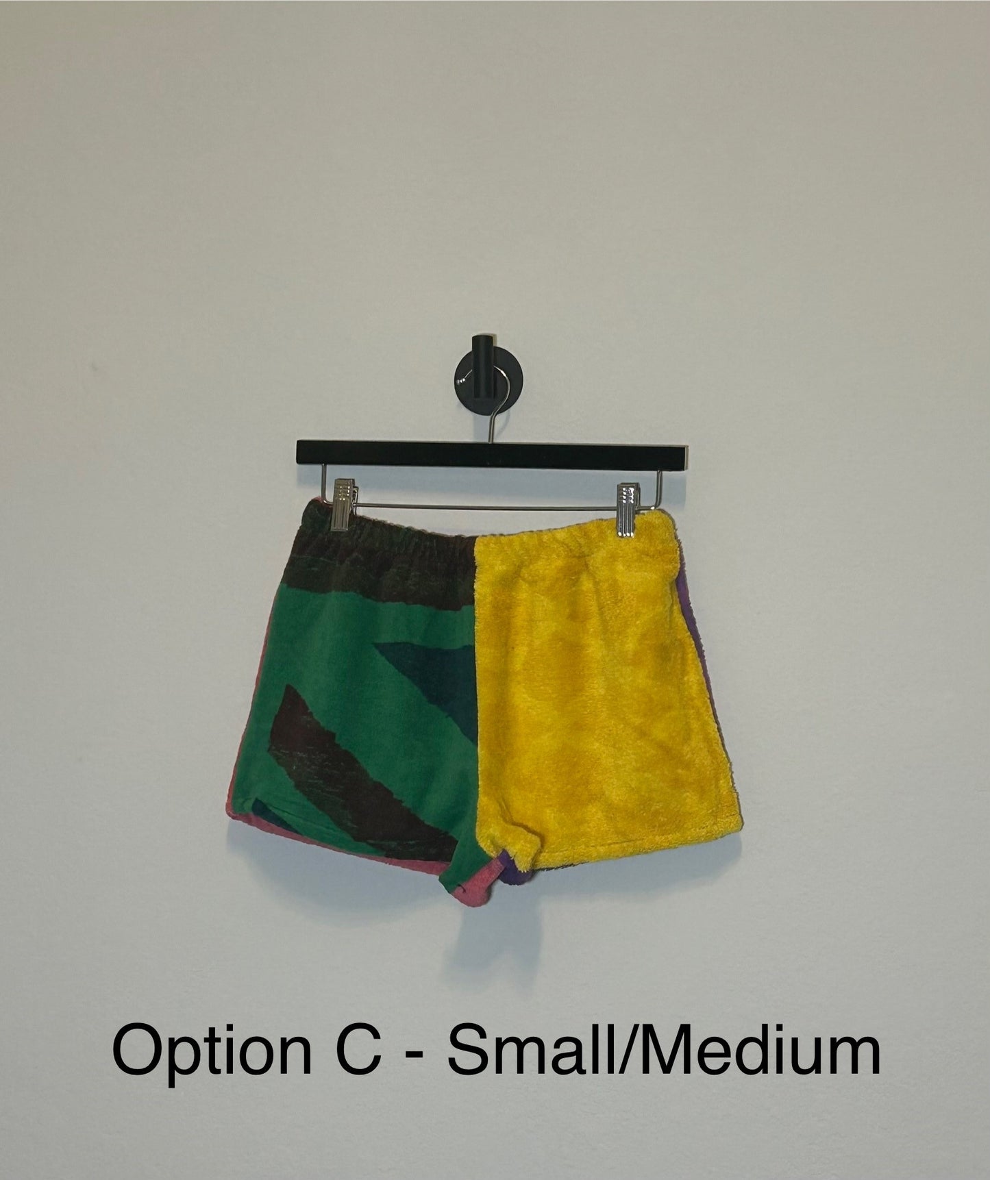 Recycled Towel Shorts (Sizes Small/Medium)