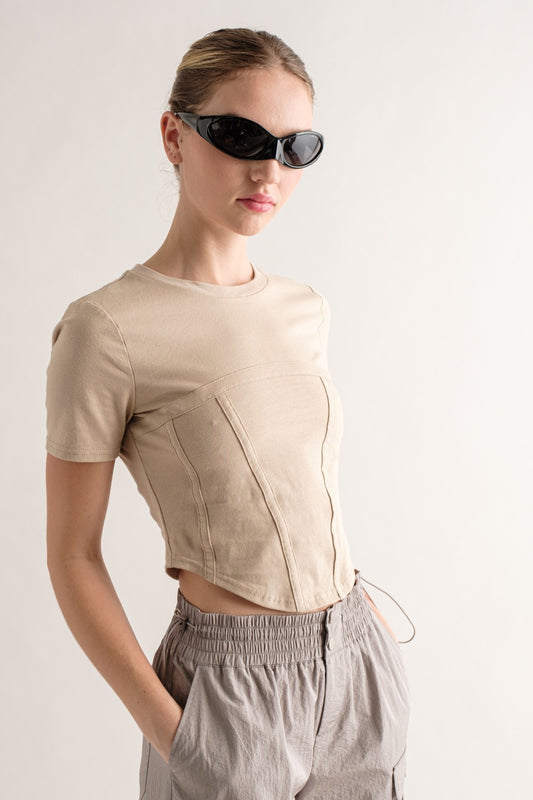 Eliza Corset Tee